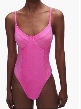 Good American Sparkle Swimsuit